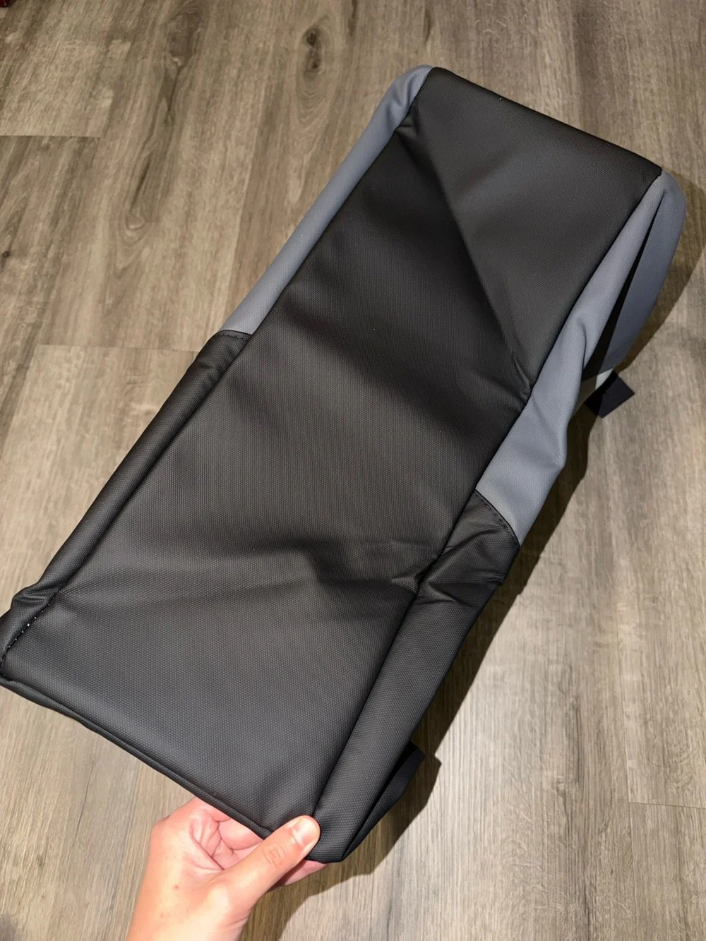 Tesla Two-Tone Gray & Black Men's Duffel Bag